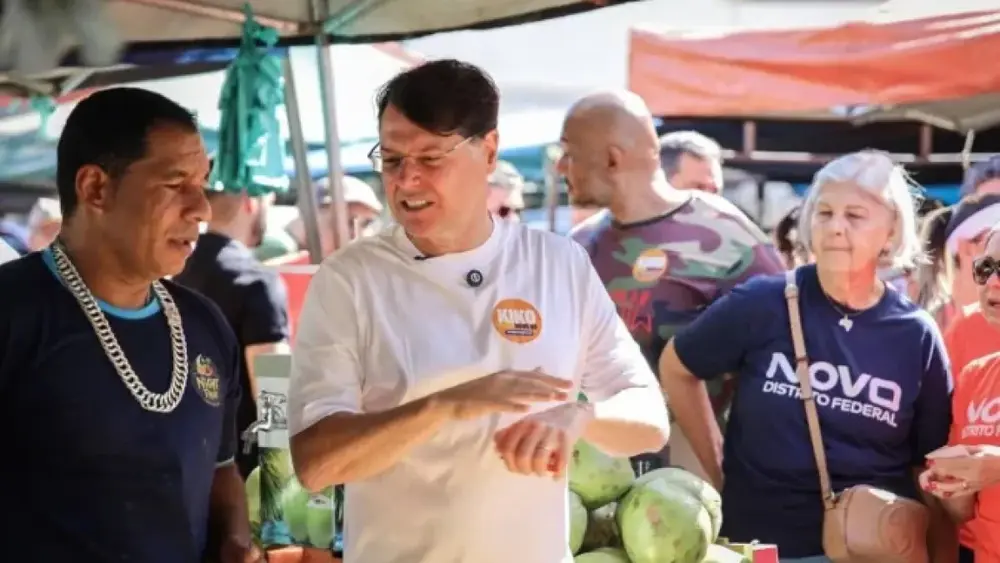 Kiko Caputo abre campanha ao GDF em quatro regiões