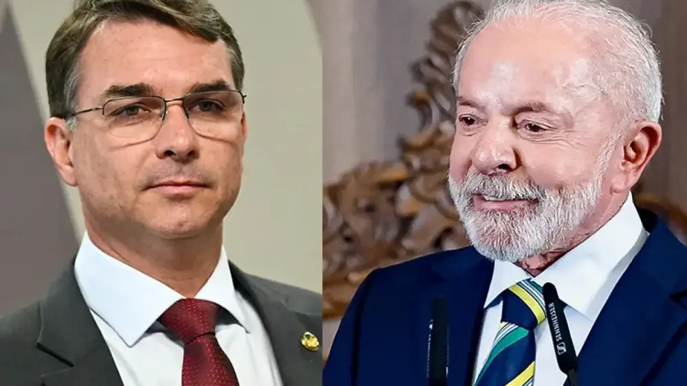 Lula lidera com 41% e Flávio Bolsonaro tem 36%, aponta Nexus/BTG