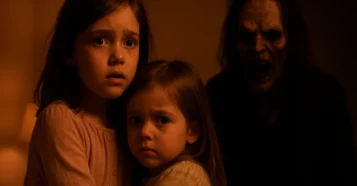 Atividade Paranormal 3 origem irmãs infância Toby demônio