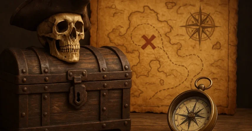 Baú da Morte: Desvende o Mistério de Depp na Aventura Pirata!