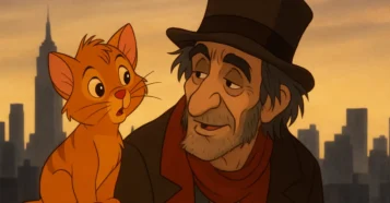 Oliver Companhia 1988 Disney gatinho Nova York Fagin Sykes