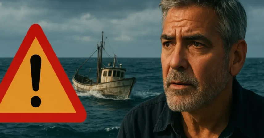 Perigo no Mar: Clooney e o Drama Fatal dos Pescadores Revelado