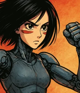 Alita: Anjo de Combate de Rodriguez, cyborg e mangá em ação!