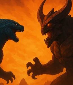 Godzilla x Kong: Novo Império! Skar King e Shimo por Wingard