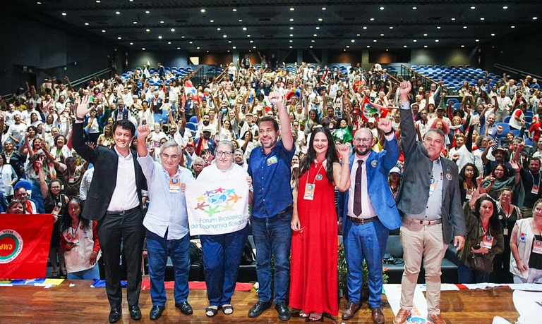 Boulos destaca agentes territoriais em abertura de encontro sobre economia solidária
